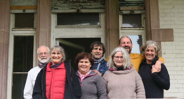 Das Kernteam: Michael, Ute, Anne, Klaus, Susanne, Uli, Aneke